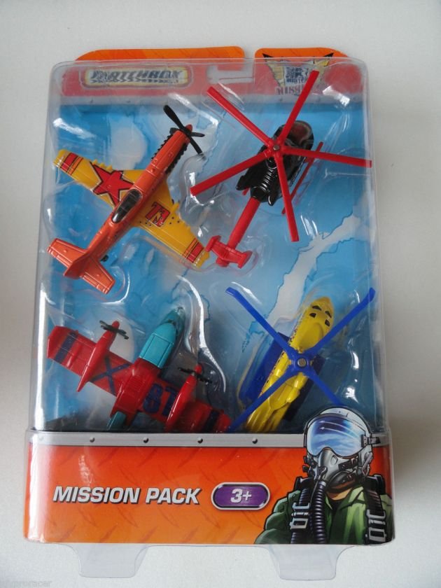 MATCHBOX SKYBUSTERS MISSION PACK LOT 4 035995473119  