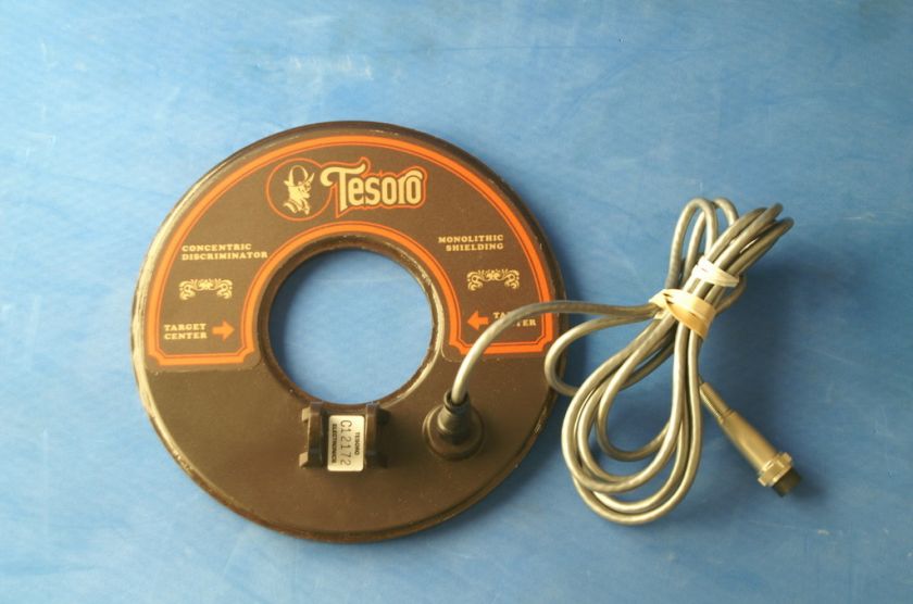 TESORO/LASER 8 CONCENTRIC 5 PIN  COIL  METAL DETECTOR  