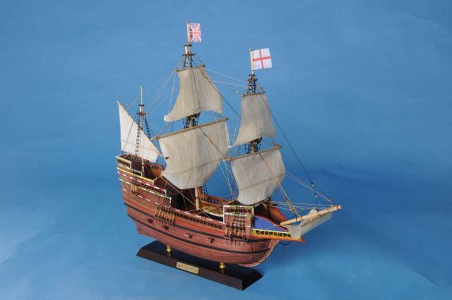 Mayflower 30 Historic Ship Model Wooden Ship NEW  