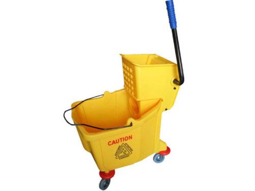 35 Quart Combo Mop Bucket & Side Press Wringer  