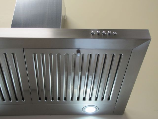 30 STAINLESS STEEL WALL MOUNTED RANGE HOOD, FAN  