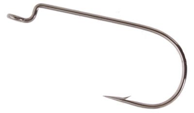 MUSTAD ULTRAPOINT OFFSET WORM HOOK SIZE 5/0  