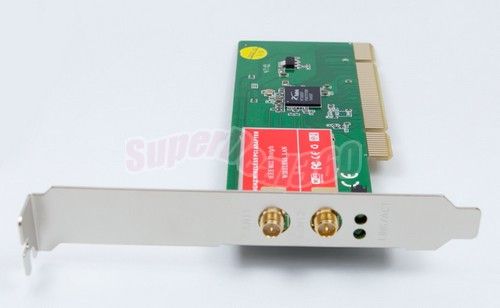 ANTENNA WIRELESS PCI N 300M WIFI NETWORK ADAPTER CARD  