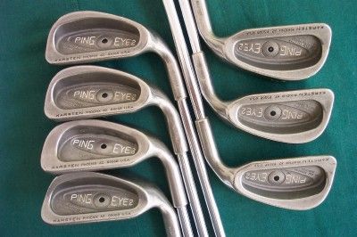 PING EYE2 Irons Set BLACK DOT EYE 2 Clubs ZZ LITE NICE  