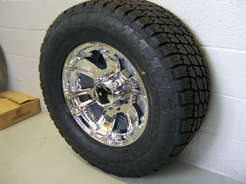 XD Revolver Chrome 18 Nitto Terra Grappler 285/65 18  