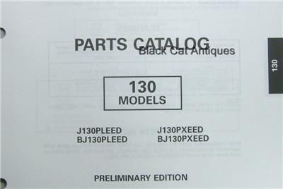 1998 Outboard Marine Corp Johnson Parts Catalog 130 HP Models (4 