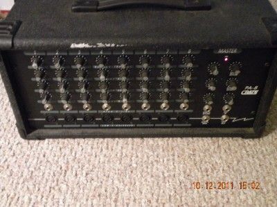 CRATE GUITAR AMPLIFIER PA 8 600 WATTS MADE IN THE USA 8 CHANNEL  