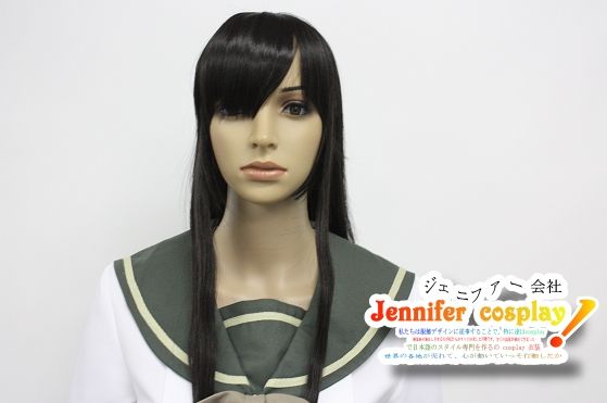 Shakugan no Shana Cosplay Wig 80Cm Black  