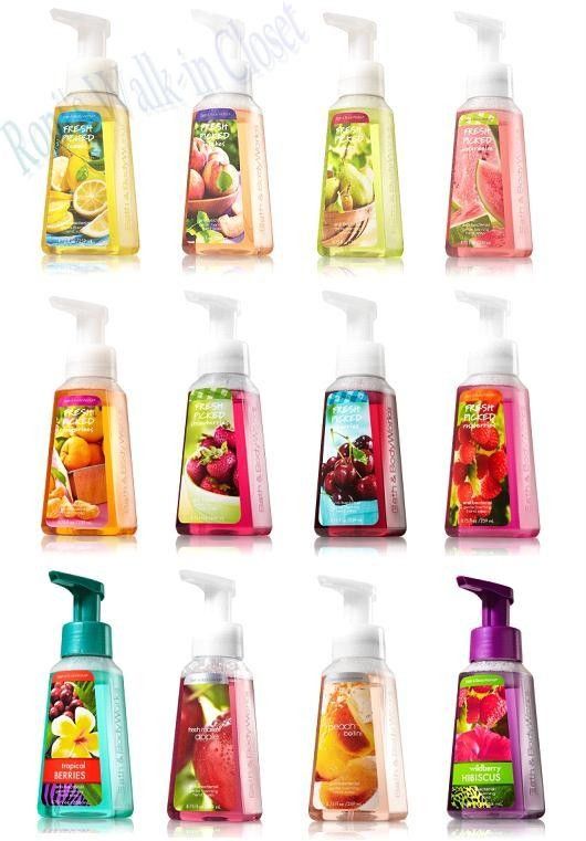 Bath & Body Works NEW Anti bacterial Gentle Foaming Hand Soaps BUY 5 