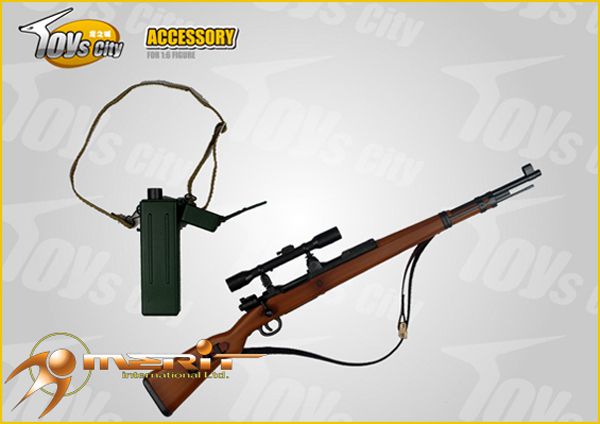 WWII German Kar98 sniper rifle Mountain Troop Set  