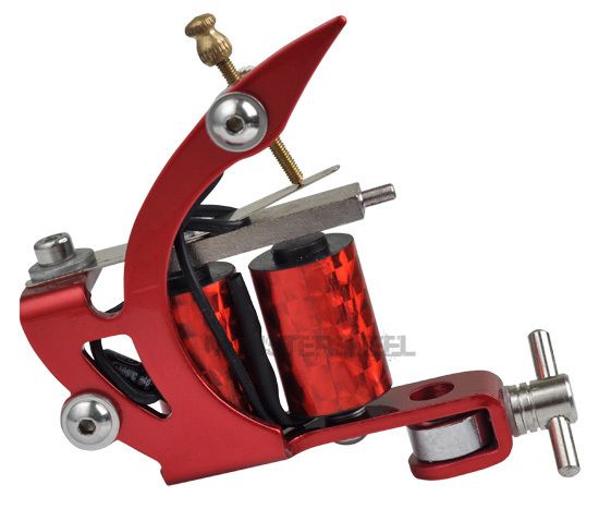 High Gloss Candy Apple Red Gun Liner Tattoo Machine USA  