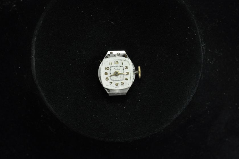 VINTAGE LADIES RADO WATCH CO 17J WRISTWATCH MOVEMENT RUNNING  