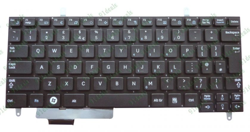 New Samsung MINI N210 N220 UK keyboard V114060AK  