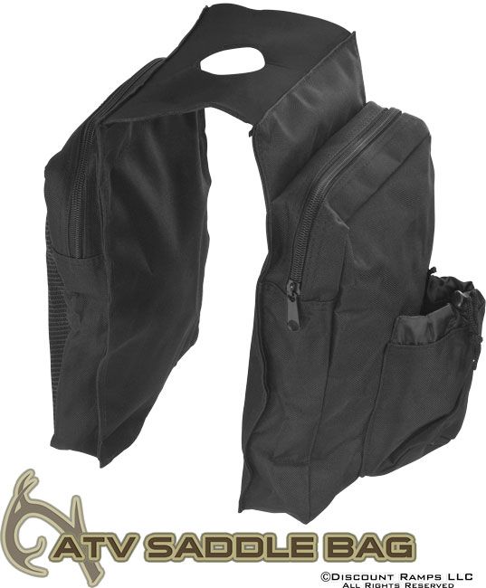 NEW WATERPROOF ATV TANK SADDLEBAG SADDLE BAG QUAD BAGS  