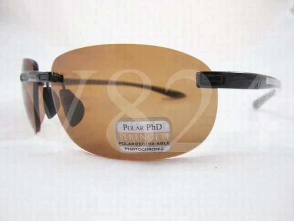 Serengeti CIELO Sunglasses Black Polarized 7473  