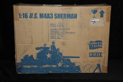 Forces of Valor 116 US M4A3 Sherman Tank D Day Series  