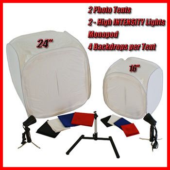 NEW PREMIUM PHOTO STUDIO LIGHT BOX KIT tent cube 812927014035  