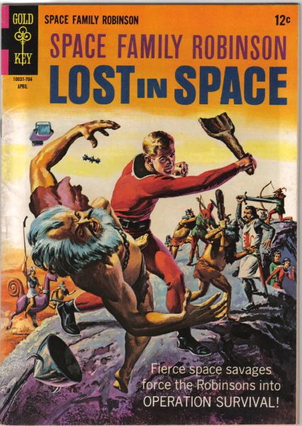 Space Family Robinson Comic Book #21, Gold Key 1967 VERY FINE+  