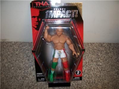 HERNANDEZ TNA 2 DELUXE IMPACT WRESTLING FIGURE TOY  