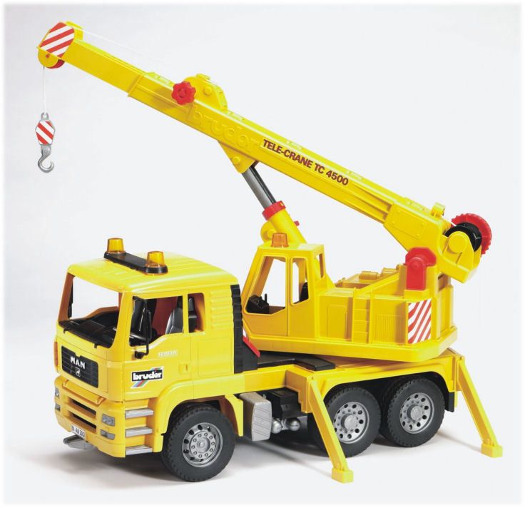 Bruder MAN TGA Crane Toy Truck 02754 NEW SAME DAY SHIP  