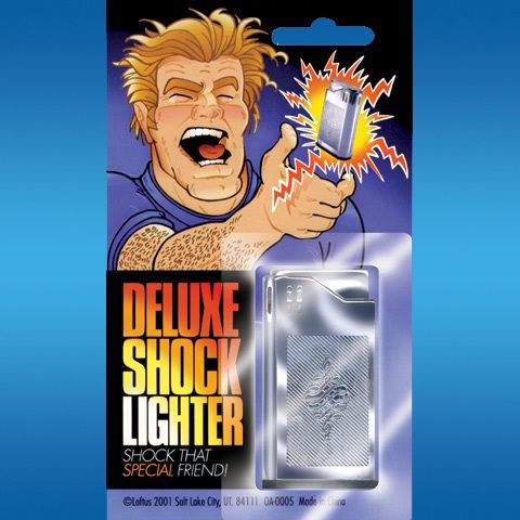 Elec. Shock Lighter  DELUXE  Hilarious/Evil Prank/Gag  