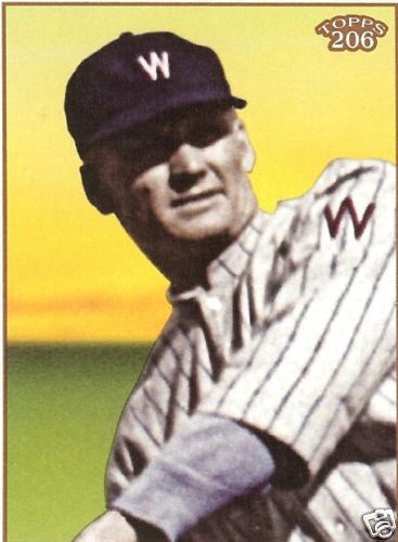 2009 Topps T 206 #49 Walter Johnson Senators  